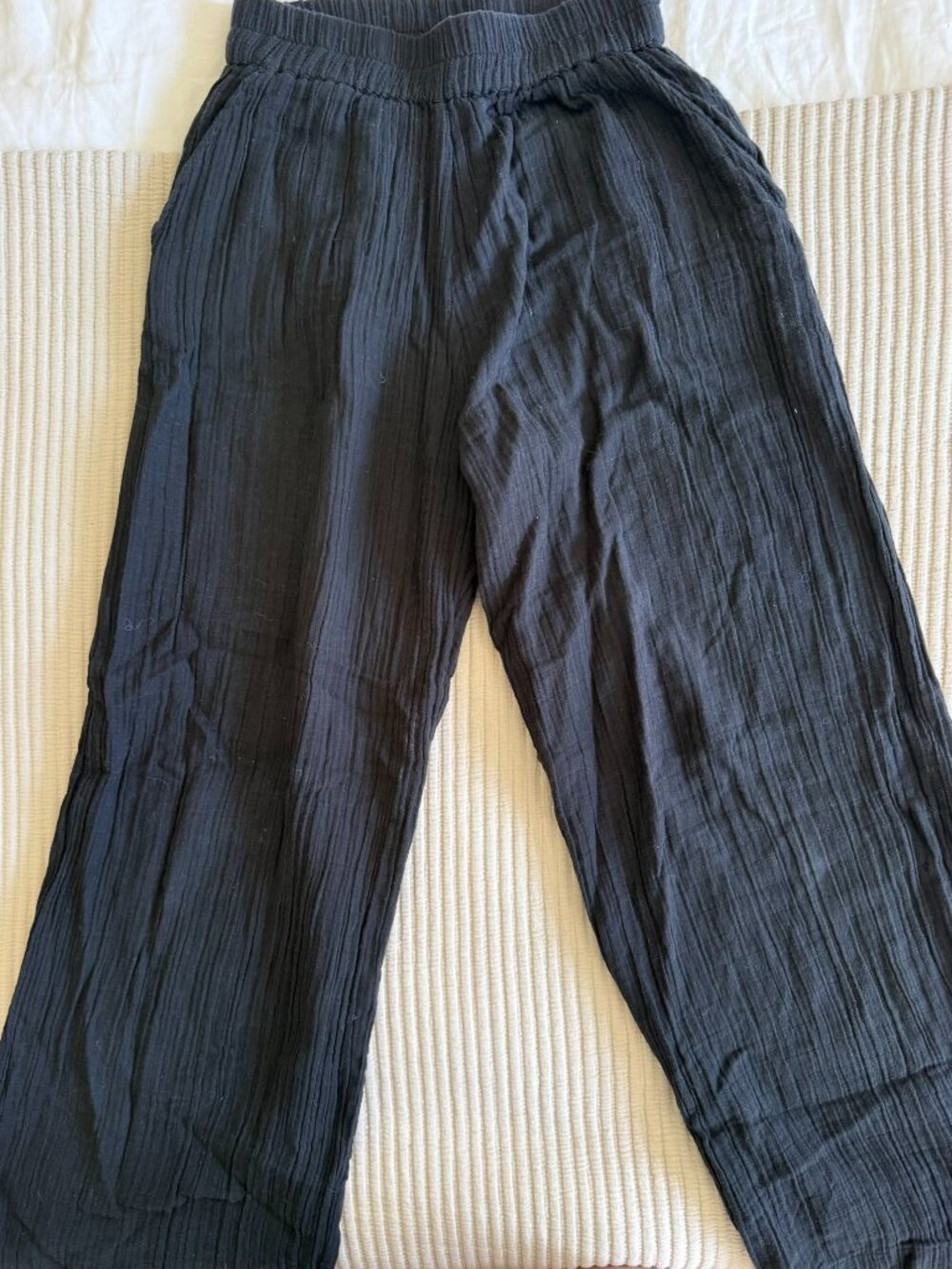 Organic Cotton Gauze Pants